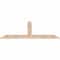 Ekena Millwork Portland Smooth Timber Gable Bracket, Douglas Fir, 72"W x 30"H x 1 1/2"D x 5 1/2"F, 10/12 Pitch GBW072X30X0206POR00SDF - alternate 3